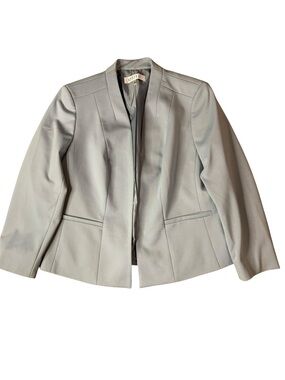 KASPER Light Blue Open Front Blazer - Women’s Size 10